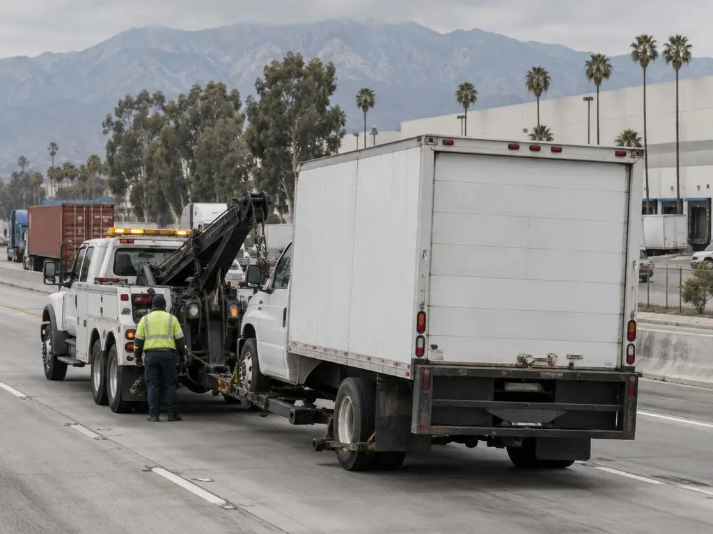 Box Truck Towing in Ontario, CA