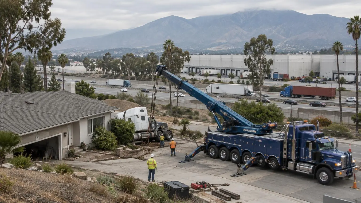 Heavy Duty Towing in Ontario, CA