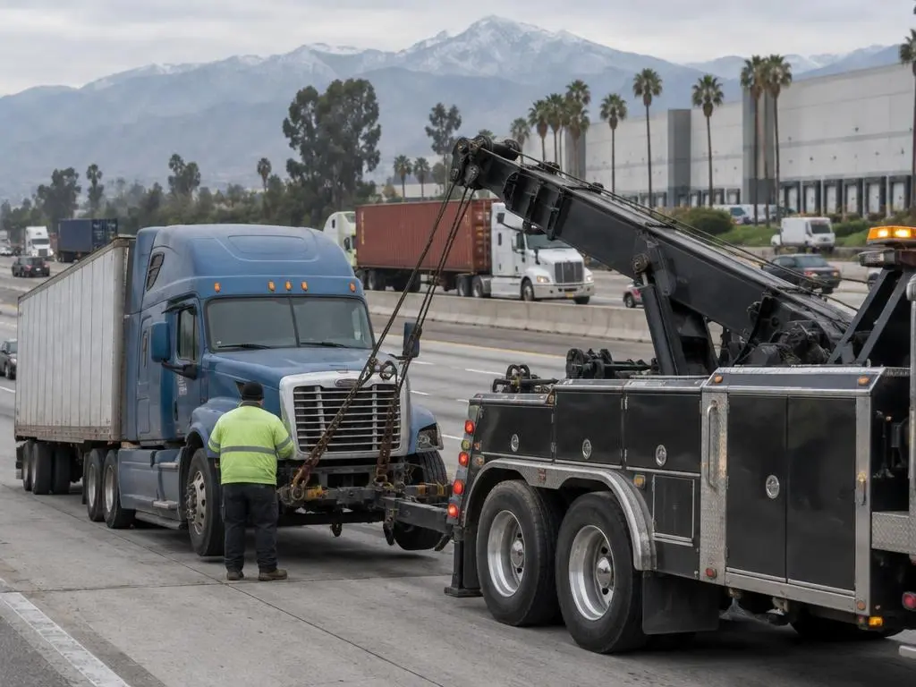 Semi Truck Towing in Ontario, CA